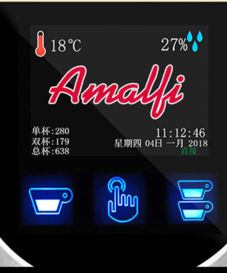 Combo Máy pha cà phê Gemilai 3200B Pro+Máy xay cà phê Amalfi A80 - Ảnh 6