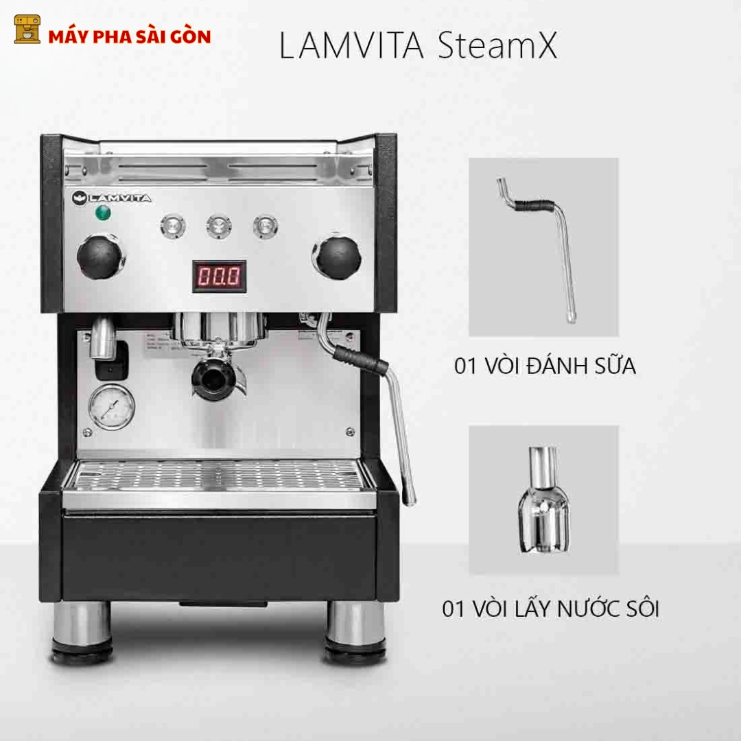 Máy Pha Cà Phê Lamvita SteamX Chính Hãng Lamvita NEW 100% - Ảnh 5