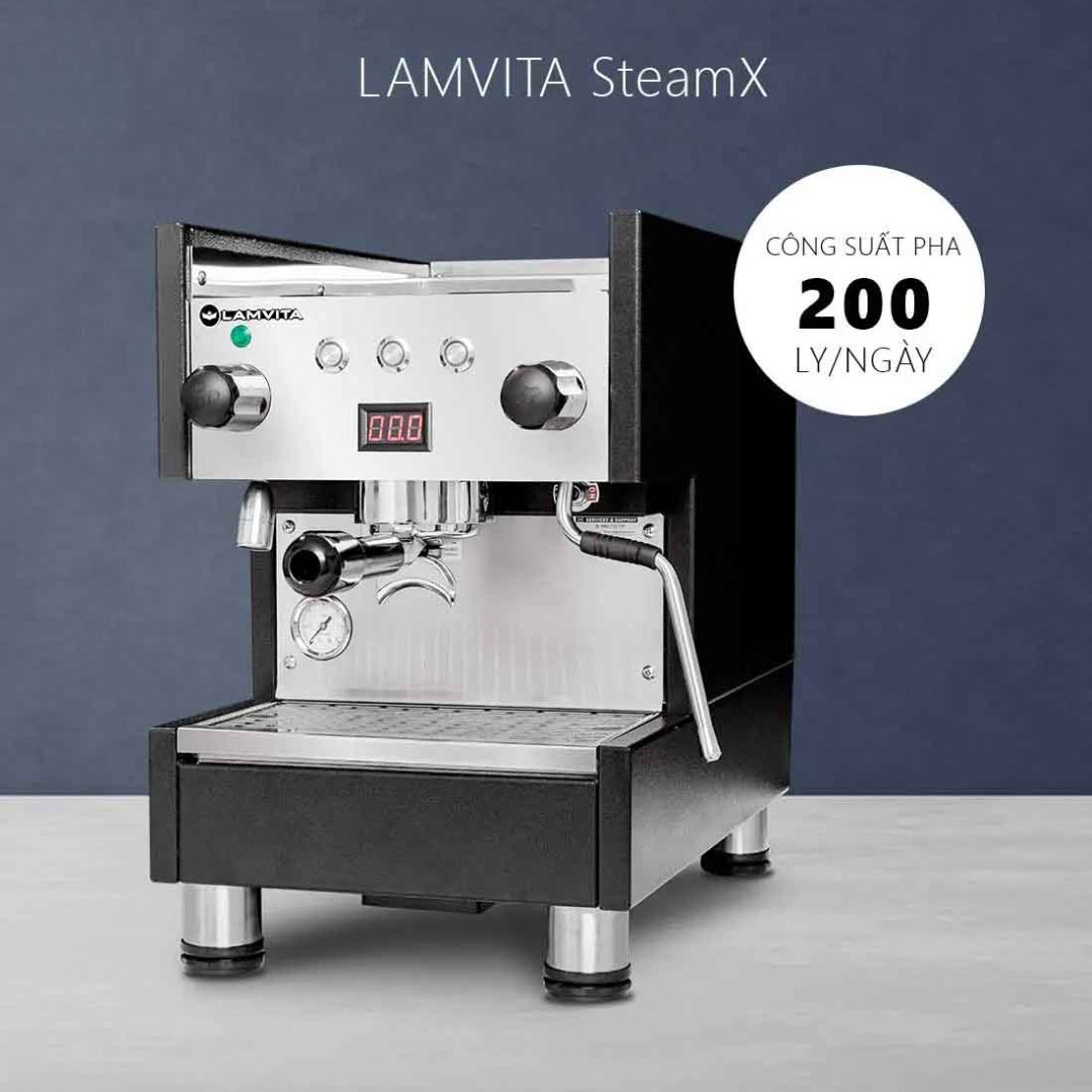Máy Pha Cà Phê Lamvita SteamX Chính Hãng Lamvita NEW 100% - Ảnh 6