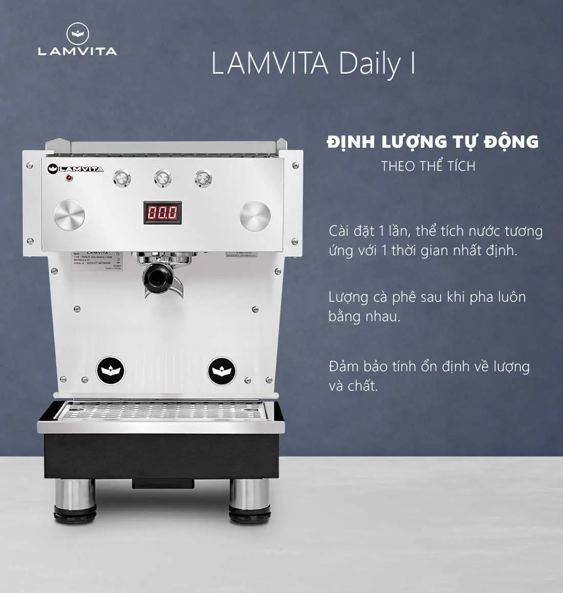 Máy Pha Cà Phê Lamvita Daily 1 - Ảnh 3