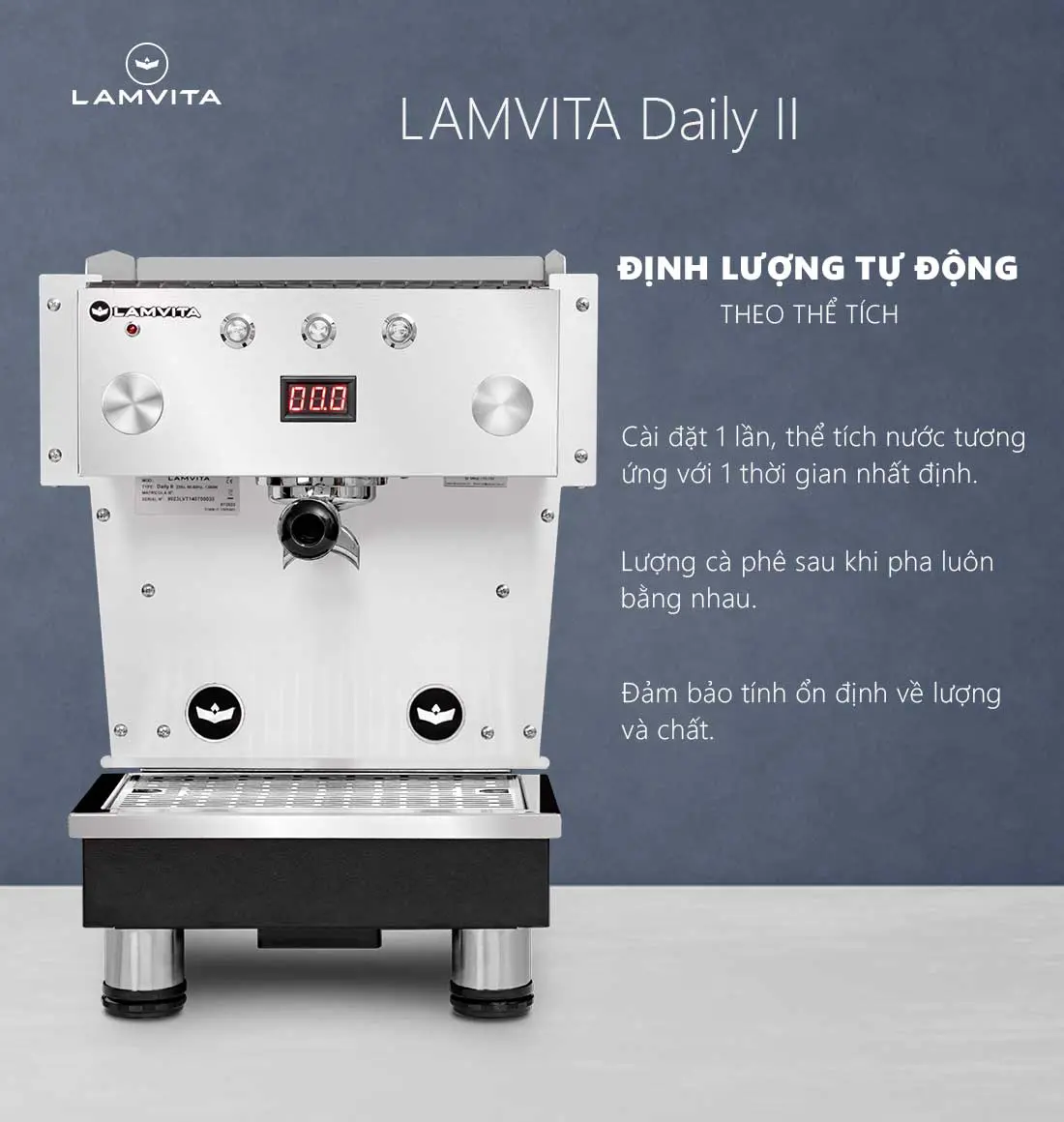Máy Pha Cà Phê Lamvita Daily 2 New Chính Hãng 100% - Ảnh 4