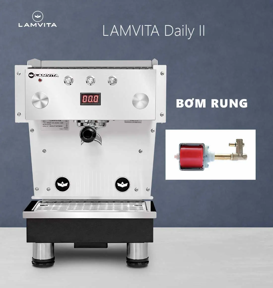 Máy Pha Cà Phê Lamvita Daily 2 New Chính Hãng 100% - Ảnh 2