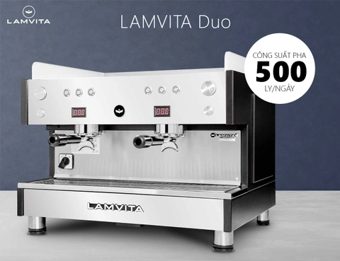 Máy Pha Cà Phê Lamvita Duo 2 Group Công Suất Pha 300 Ly/Ngày - Ảnh 5