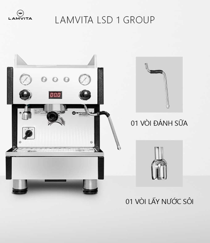 Máy Pha Cà Phê Lamvita LSD 1 Gr NEW CHÍNH HÃNG LAMVITA - Ảnh 3