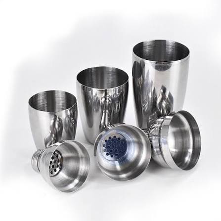 Bình lắc inox - shaker inox 350ml