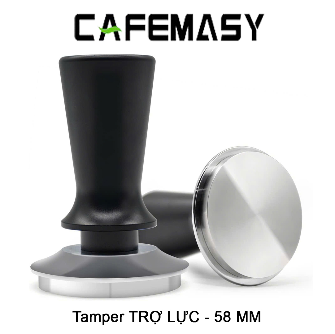 Tamper nén cà phê trợ lực 58mm