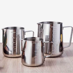 Ca Đánh Sữa Inox Có Vạch Chia 350ml